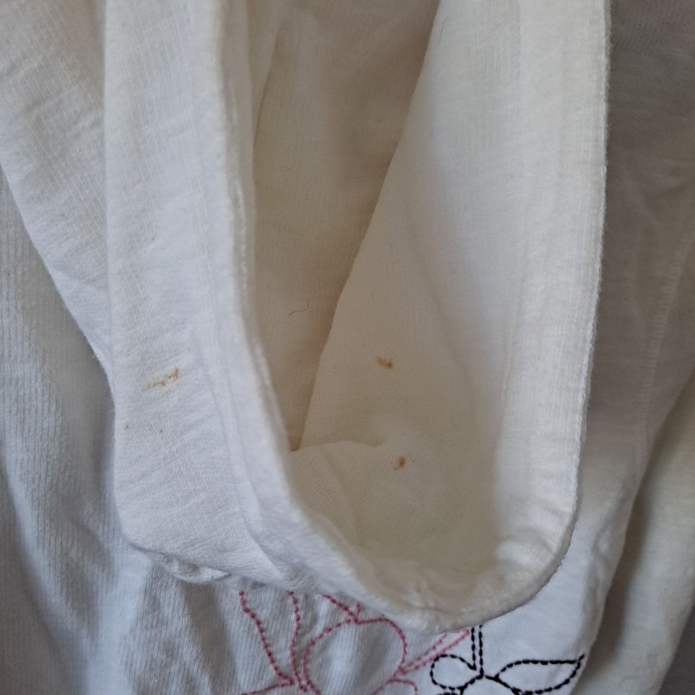 The North Face White embroidered sweatshirt - Picture 9 of 9